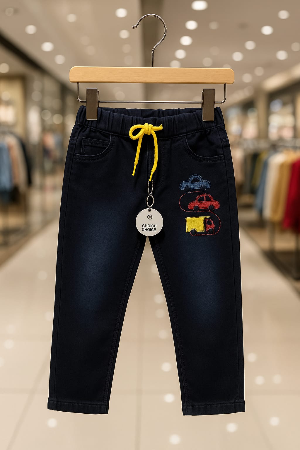 PREMIUM DENIM JEANS-DARK WASH COMFORTABLE & STYLISH