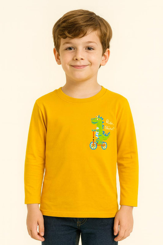 Ride & Shine Dino Tee – Adventure Starts Here!