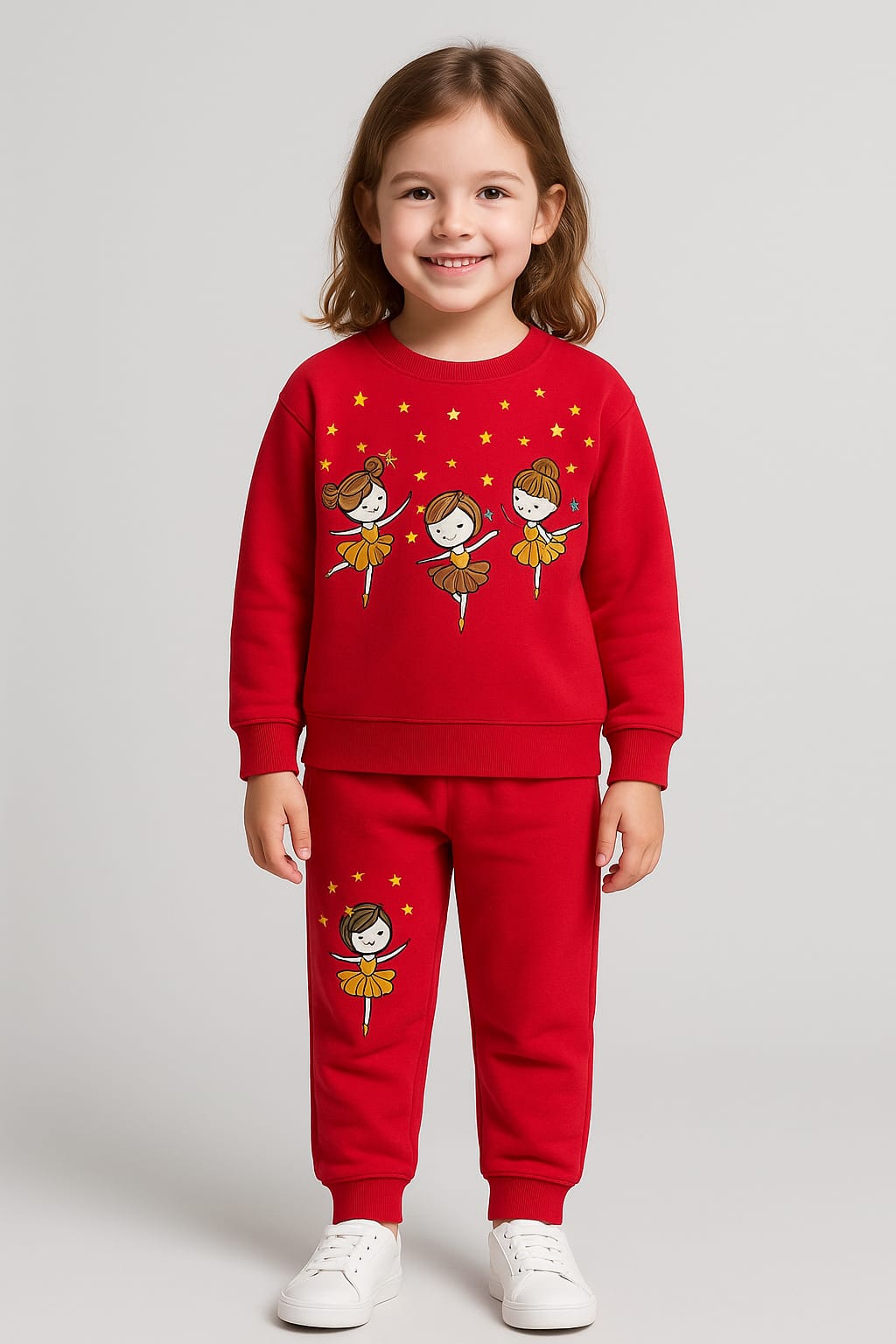 RED TRACKSUIT FOR GIRLS | PREMIUM QUALITY TRACKSUIT FOR WINTER | FLEECE FABRIC