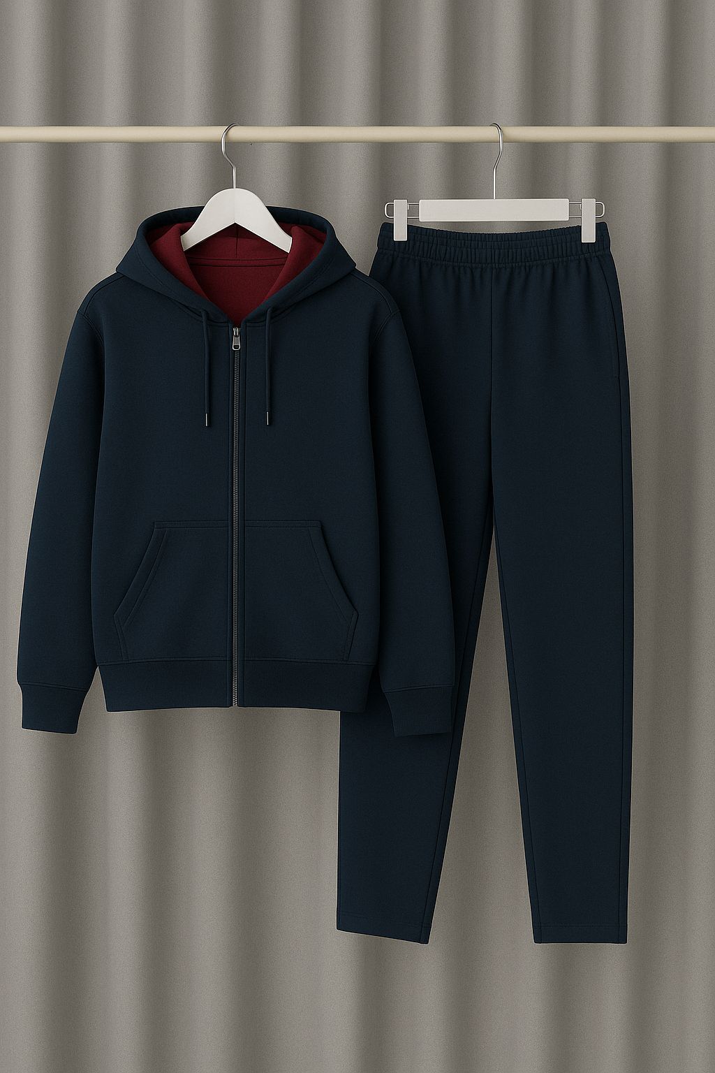 NAVY BLUE TRACKSUIT FOR BOYS | WINTER FLEECE | PERFECT FOR WINTER WEAR